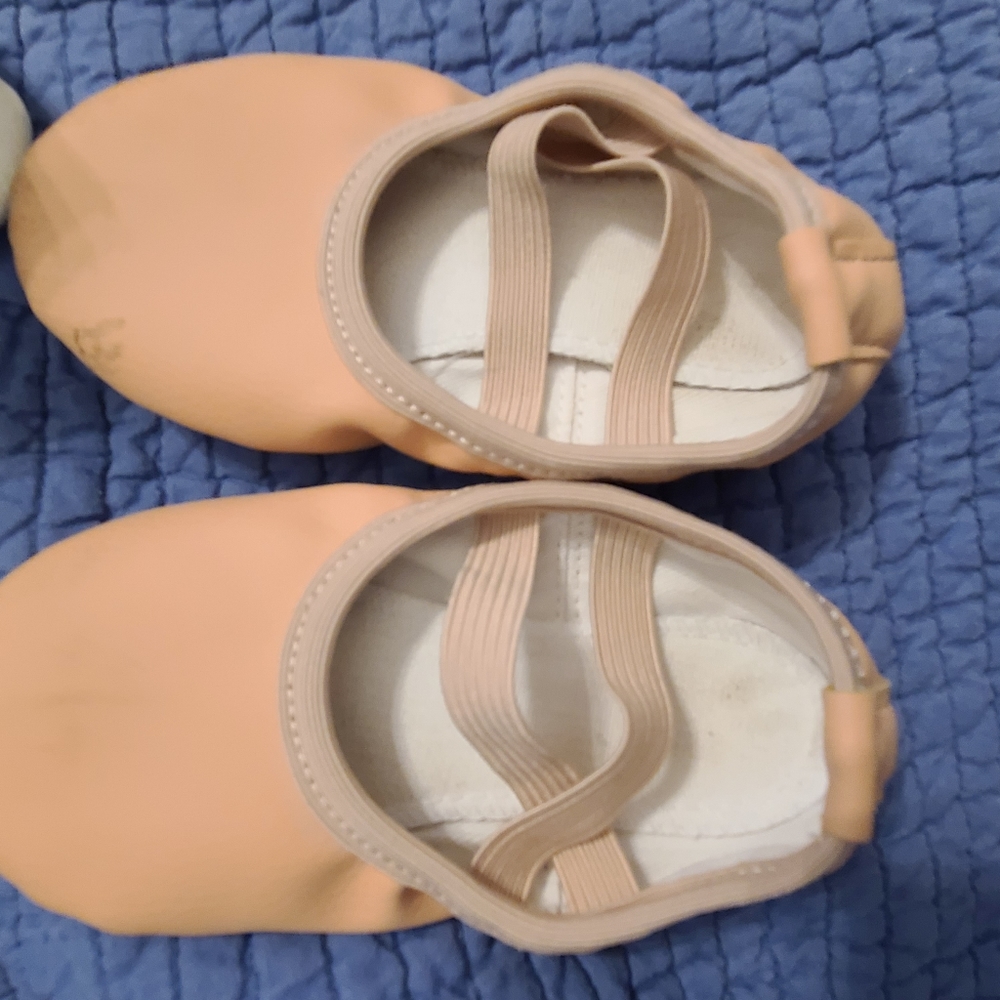 Pink Stella Ballet slippers, size 6.5/7 toddler